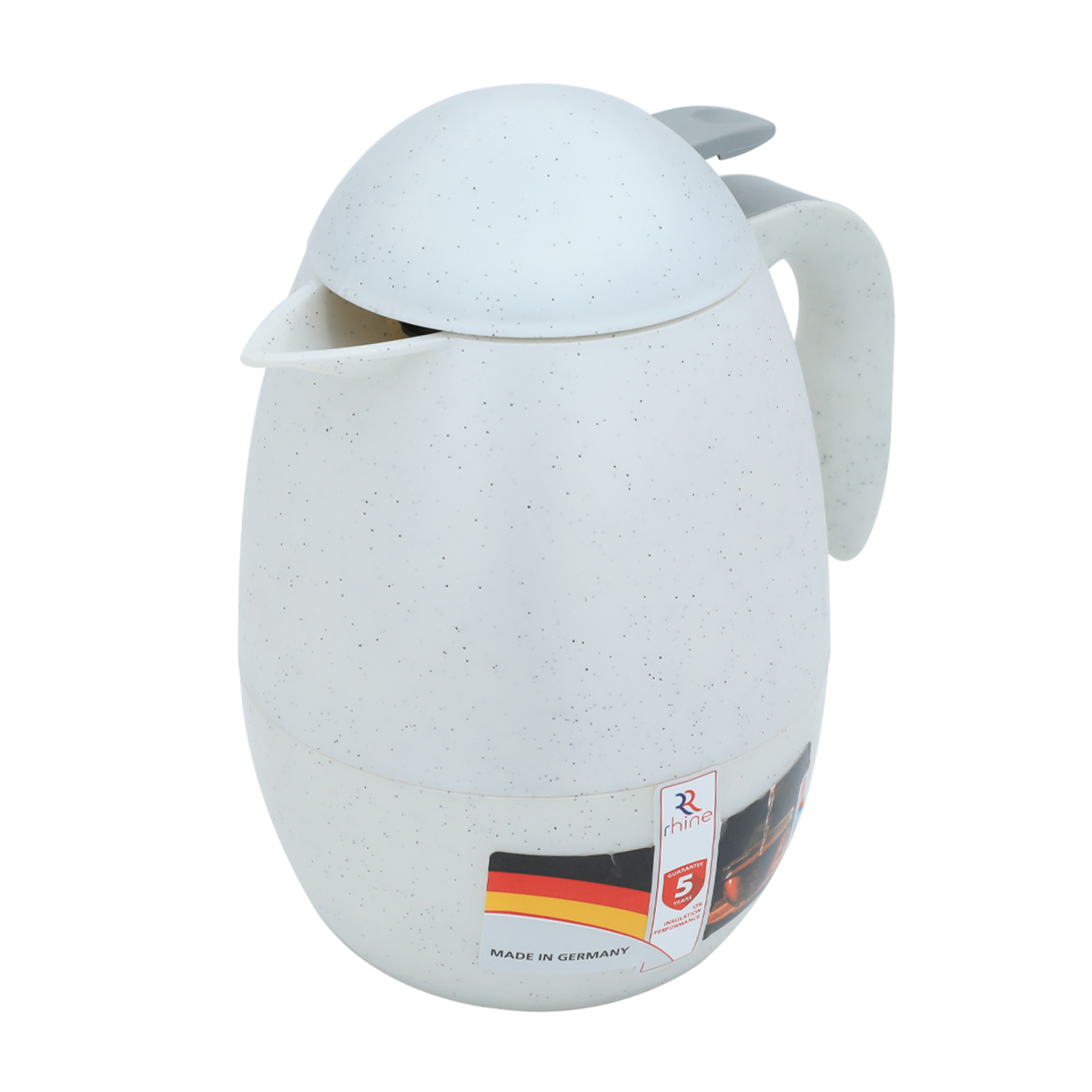 Rhine thermos, 2 litres, plastic outer shell - pearl product image 3