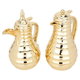 Al Saif Gallery Thermal Glass Thermos Set, 2 Pieces, 1/0.75 Liter - Gold product image 2
