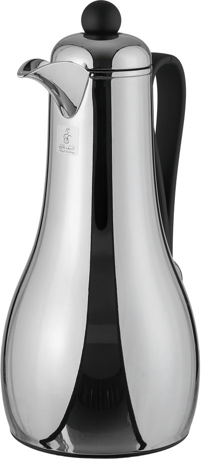 طقم ترامس غيم السيف غاليري، قطعتين، 1/1 لتر، حافظة داخلية زجاج، يد اسود - فضي product image 4