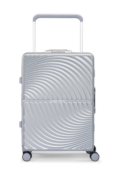 طقم شنط سفر بولي كربونات ليمرا، 2 مقاس، 4 عجلات، LMA-1912 - فضي product image 5