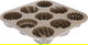 قالب كيك جرانيت ماريسا لونينا، 9 خانات، 23.5x23.5x3.5 سم - ذهبي product image 2