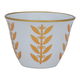 Al Saif Gallery Porcelain Arabic Coffee Cups Set, 12 Pieces, 90 ml, Golden Pattern - White product image 1