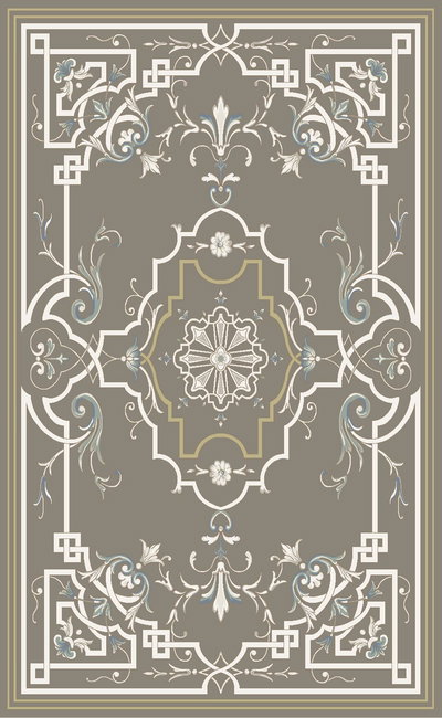 سجادة فرانسيا بوليستر القفاري، 4×6 متر - بنى product image 1