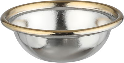 طقم تقديم تمرية اوتار استيل سيف بلص، 5 قطع، 26x16x2 سم - فضي ذهبي product image 5