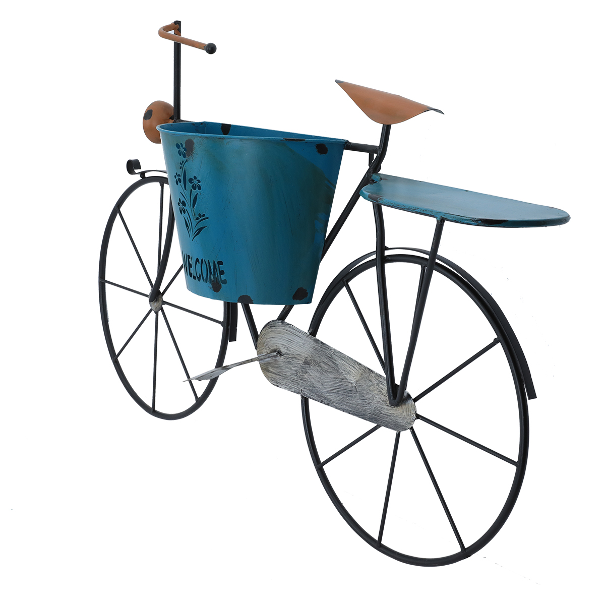 Rwad Alailah Iron Bike Shape Wall Masterpiece, 73X47 Cm - Multicolor product image 2