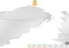 طقم سفرة بورسلان السيف غاليري، 66 قطعة - ابيض product image 12