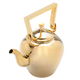 Al saif Gallery Sulaiman Steel Teapot, 2 Liters - Gold product image 2