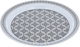 صحن دائري ميلامين السيف غاليري، 50×50 سم - متعدد الألوان product image 1