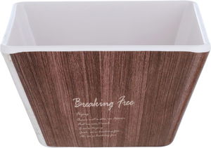 Al Saif Gallery Plastic Bowl, 13X13X8 Cm - Beige product image