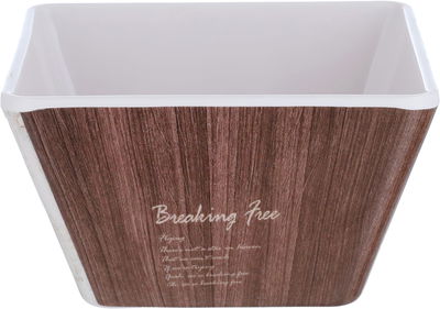 Al Saif Gallery Plastic Bowl, 13X13X8 Cm - Beige product image 1