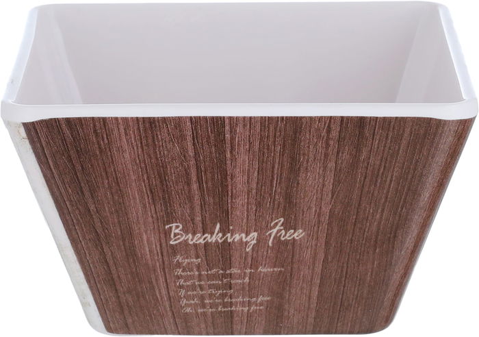 Al Saif Gallery Plastic Bowl, 13X13X8 Cm - Beige product image 1
