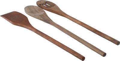 طقم ملاعق مطبخ خشب اكسلانت هاوس وير، 3 قطع - خشبي غامق product image 1