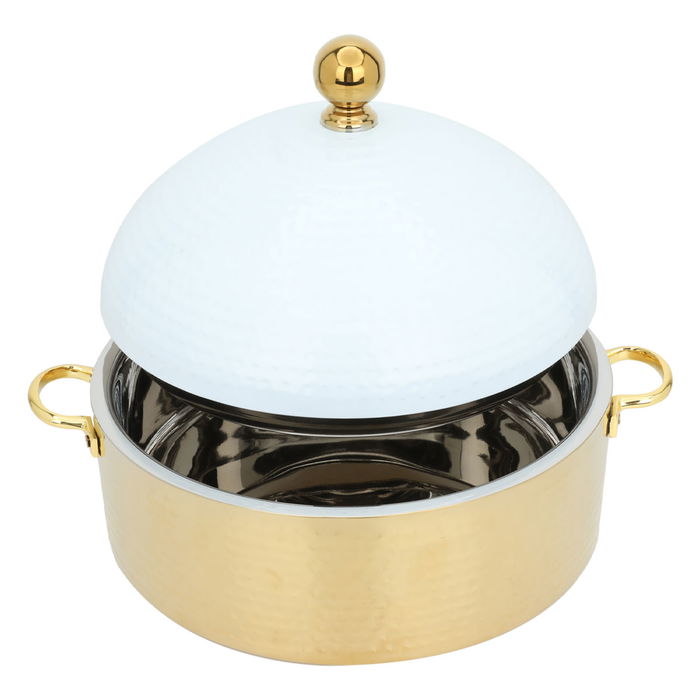 Al Saif Gallery Steel Food Keeper, 6 Liters - White Golden product image 4