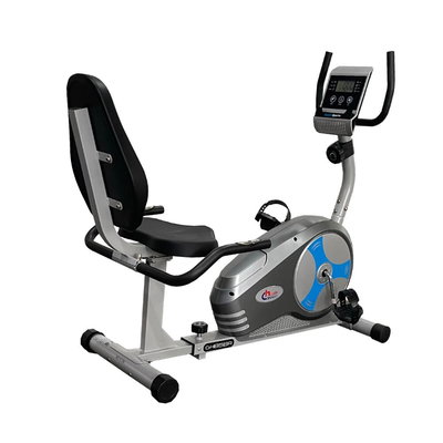 دراجة تمارين هيلثي كير، وزن حتي 100 كجم، 6 برامج، شاشة 3 بوصة، LCD، 8 مستويات - رمادي اسود product image 3