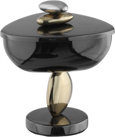 طقم مبخرة ستانلس استيل السيف غاليري، 3 قطع - اسود product image 3