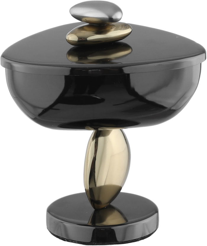 طقم مبخرة ستانلس استيل السيف غاليري، 3 قطع - اسود product image 3
