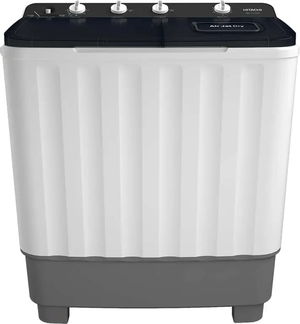 Hitachi LTT12JWTMRG Top Loading Washing Machine, 12 kg, Twin Tub - White product image 2
