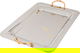 Al Saif Gallery steel topper set, 3 pieces, rectangular - silver product image 2