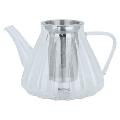 Al Saif Gallery Thermal Glass Teapot, 1.1 Liter, with Filter - Transparent product image 2