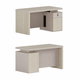 مكتب إداري مودرن خشب MDF، 160x70x75 سم - بيج product image 2