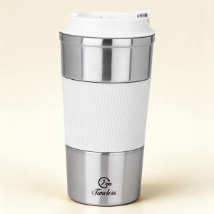 كوب استيل السيف غاليري، 500 مل، غطاء - فضي product image