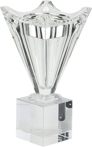 مبخرة زجاج السيف غاليري، 9x9x19.5 سم، قاعدة مربع - شفاف product image 2