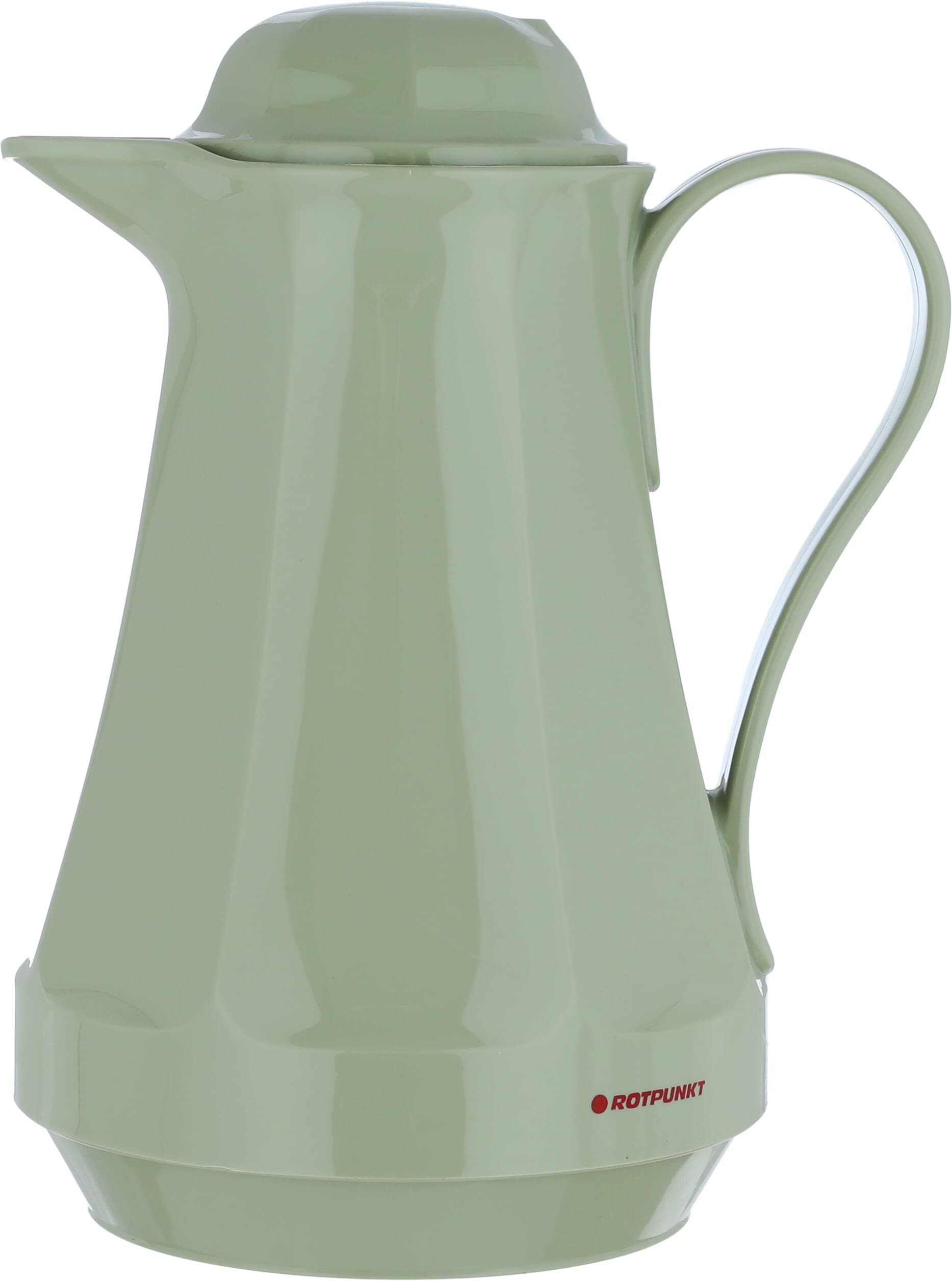 Rotpont thermos, 1 liter, glass inner container, plastic outer shell - green product image