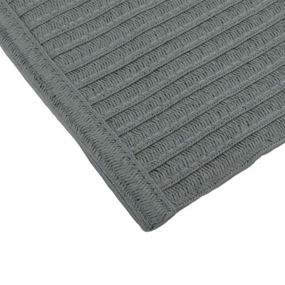 مفرش طاولة قماش السيف غاليري، 38×45 سم - رمادي product image 3