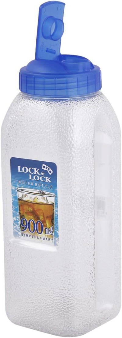 طقم زجاجات مياه لوك اند لوك، 4 قطع، 900 مل - شفاف product image 3