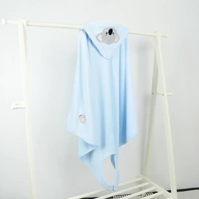 منشفة للرضيع كورال فليس ريفي، 100×100 سم - ازرق product image 3