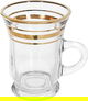 Al Saif Gallery Glass Glitter Set, 6 Pieces, 200 ml - Clear product image 2