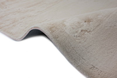 سجاده ميلو شكل مستطيل، 0.80×1.20 سم، صنع آلياً - بيج product image 4