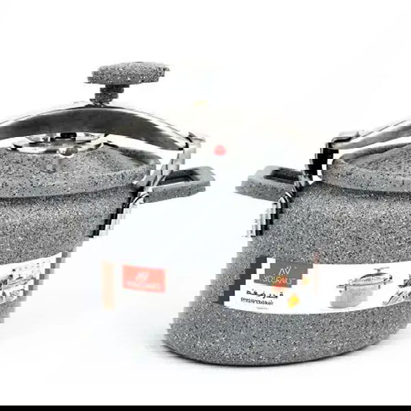 قدر ضغط فولكانو جرانيت السيف غاليري، 9 لتر، يد معدن - رمادي product image 1