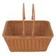 سلة رحلات خوص وهج الماسة، 34×26×15 سم - بني product image 1