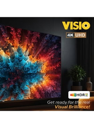 Visio 75Vssu3Google 75-Inch Frameless Smart Tv, 4K Uhd, Led Screen, Google Assistant, Wall Mount, Remote Control - Black product image 2