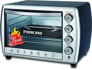 فرن كهربائي نيكاي، 2200 واط، 65 لتر، NT6500SRC2 - فضي product image 2