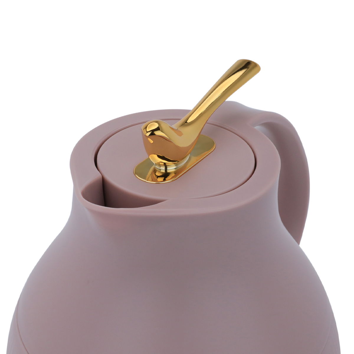Al Saif Gallery Royal 6 thermos, 950 ml, glass inner container, plastic outer shell - dark pink product image 3