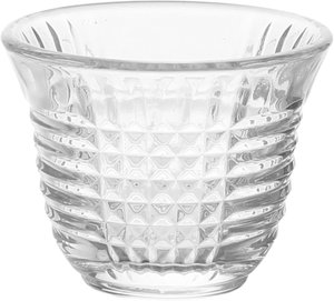 طقم تقديم بيالات وفناجين زجاج السيف غاليري، 11.5 سم، 18 قطعة، صحون - شفاف product image 2