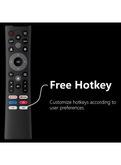 ARRQW RO-75LCQ120 75-inch Frameless Smart TV, QLED, 4K UHD, Google TV System - Black product image 7