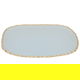 صحن حلا زجاج السيف غاليري، 28×17.5×2.5 سم - شفاف product image 2