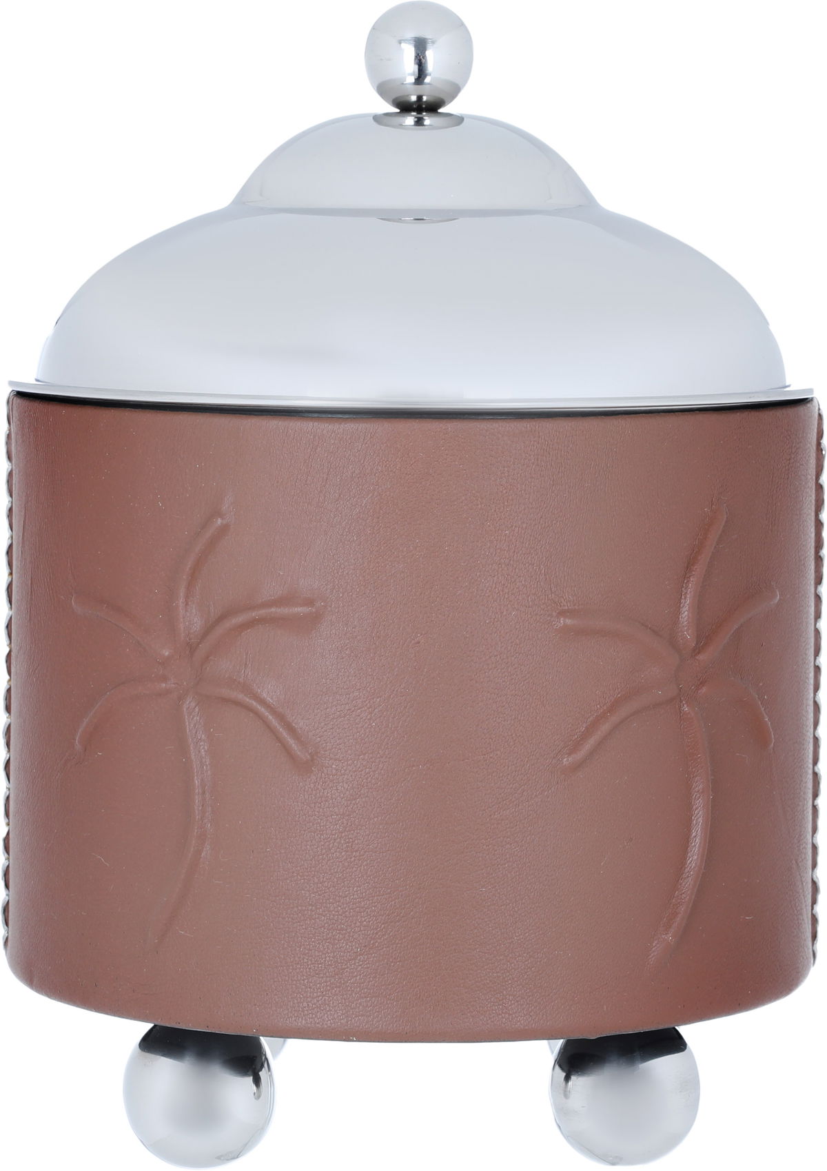 Al Saif Gallery steel heater, 2 litres, 23 x 23 x 30 cm, circular, cover - brown product image 2