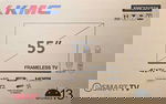 KMC KMC55US24 Frameless LED Smart TV, 55 inch, 4K UHD, Built-in Receiver, Android 13, 2 Remote - Black product image 3