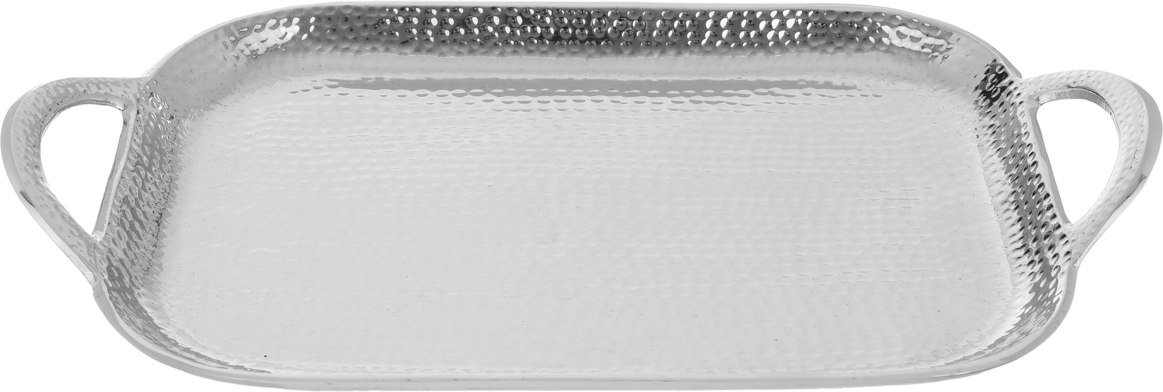طوفرية تقديم استيل السيف غاليري، 43x25x2 سم - فضي product image