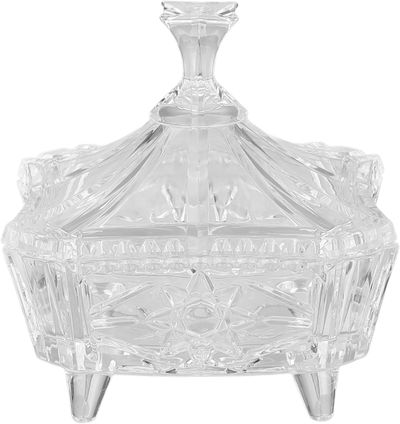 طقم تمريات مع طوفرية اكريلك، 4 قطع - شفاف product image 2