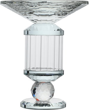 ستاند تقديم زجاج السيف غاليري، 15.5x15.5x13 سم، دائري، قاعدة - شفاف product image 2