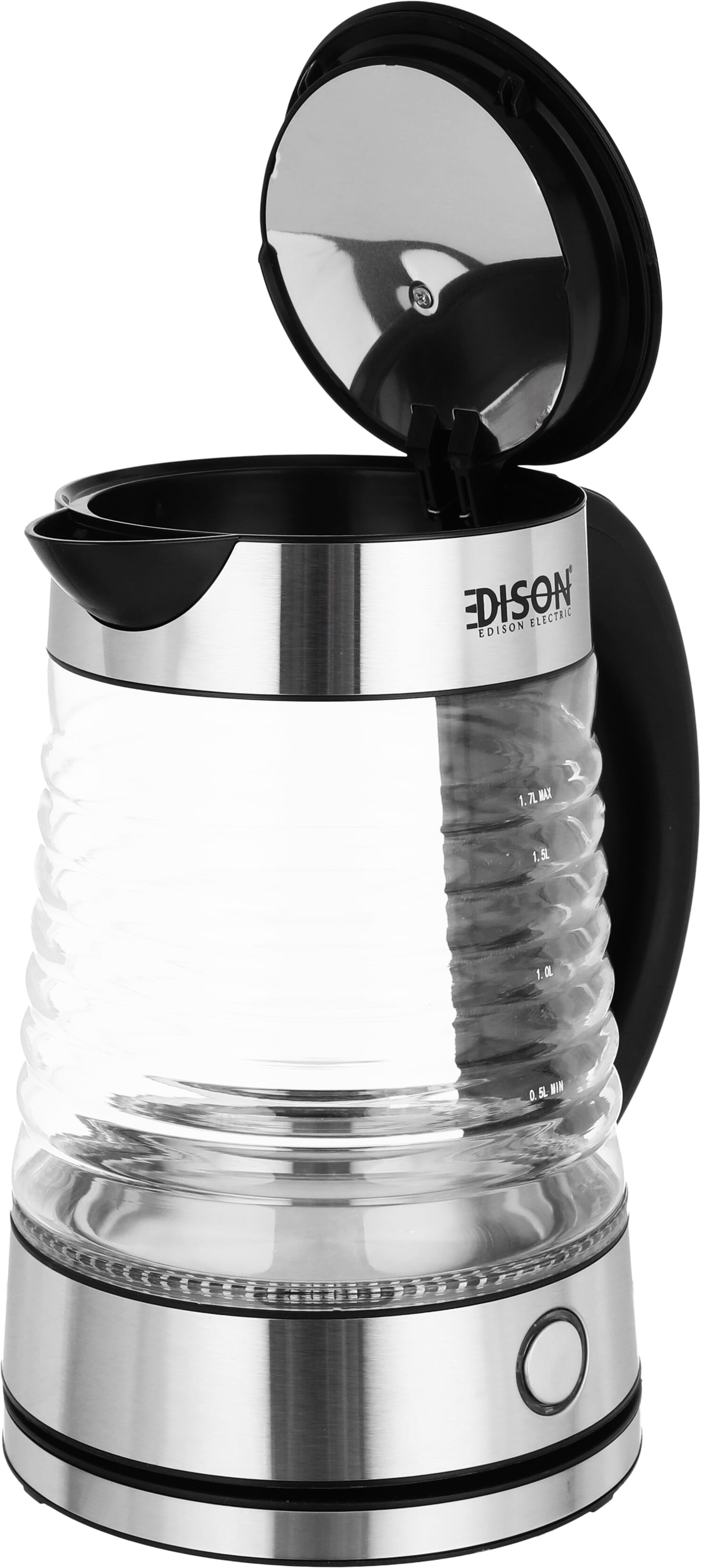 Edison Electric Kettle, 1.7L, 2200W - Black product image 3