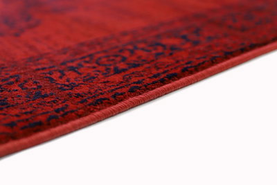 سجاده سوبر تيما شكل مستطيل، 1.50×2.30 سم، صنع آلياً - احمر product image 3