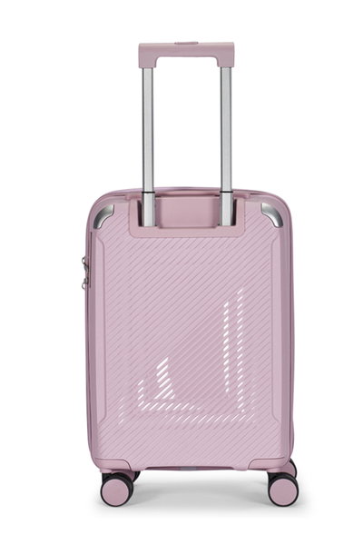 طقم شنط سفر بولي بروبيلين ليمرا، 3 مقاسات، 4 عجلات، بزاوية 360 درجة، LMA-PP509 - بنفسجي product image 3