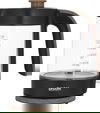 Edison Glass Electric Kettle, 1.7L, 1850-2200W, KEG0001-CE - Transparent Black product image 1
