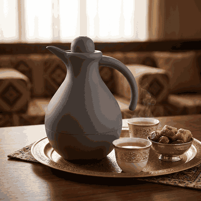 ترمس بنان تايملس، 1 لتر، خامة داخلية زجاج، غطاء ضغاط - كابتشينو product image 2